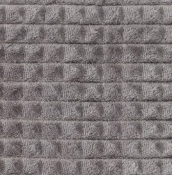 Fleeceplaid HAGTORN 140x200 grå