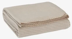 Fleeceplaid KNAPPSIV 120x160 assorteret