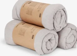 Frotté faconlagen TINDRA 90x200x30 grå