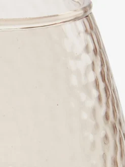 Fyrfadsstage ALLAN Ø10xH8cm brun