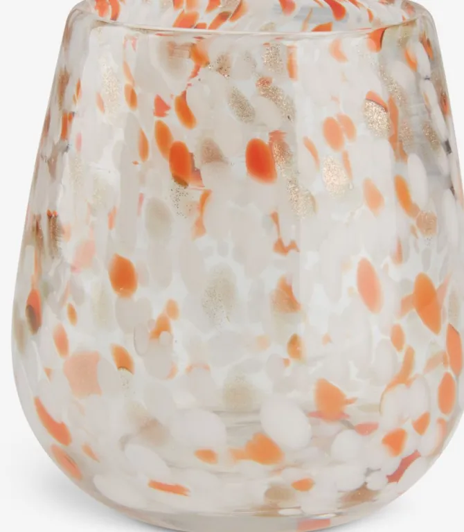 Fyrfadsstage SVENDSEN Ø9xH10cm glas