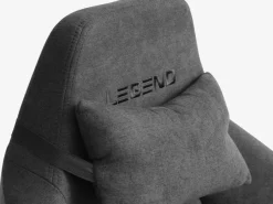 Gamer-stol ABILDAA antracitgråt stof