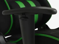 Gamer-stol LAMBJERG sort mesh/grøn