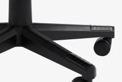 Gamer-stol NIBE sort stof/sort