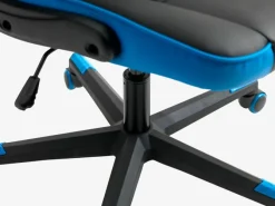 Gamer-stol VOJENS sort/blå kunstlæder/mesh