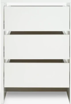 Garderobeindsats VIBY 3 skuffer hvid