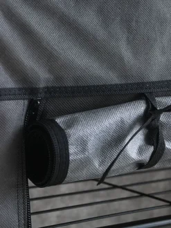 Garderobeskab DAMHUS 149x174 mørkegrå