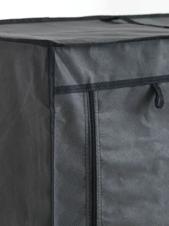 Garderobeskab DAMHUS 149x174 mørkegrå