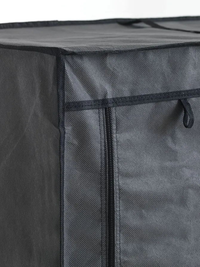 Garderobeskab DAMHUS 149x174 mørkegrå