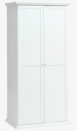 Garderobeskab FREDENSBORG 96x200 hvid
