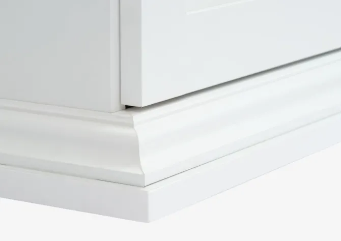 Garderobeskab FREDENSBORG 96x200 hvid