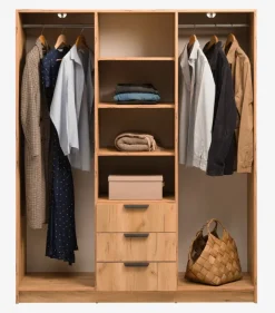 Garderobeskab JENSLEV 144x176 eg