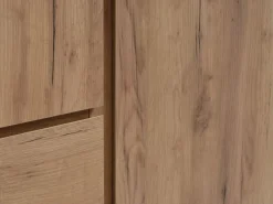 Garderobeskab LIMFJORDEN 120x200 kombi naturlig egefarve