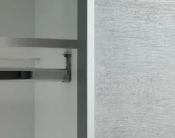 Garderobeskab TARP 202x221 beton/hvid