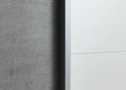 Garderobeskab TARP 202x221 beton/hvid