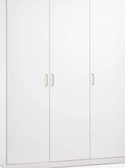 Garderobeskab VIBY 150x200 3 låger hvid