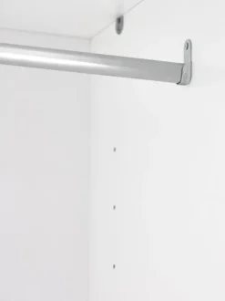 Garderobeskab VIBY 150x200 3 låger hvid