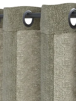 Gardin ANHOLT 1x140x300 støvet grøn