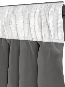 Gardin AUSTRA 1x140x300 velour grå