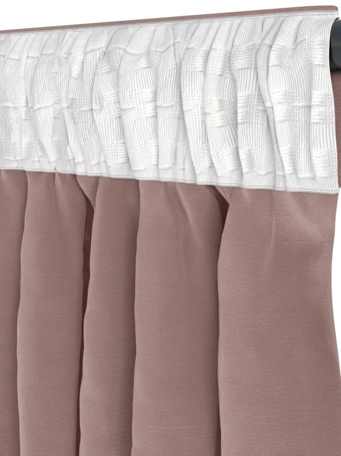 Gardin AUSTRA 1x140x300 velour rosa