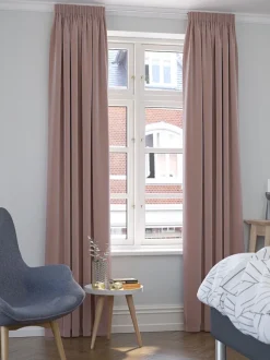 Gardin AUSTRA 1x140x300 velour rosa