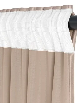 Gardin AUSTRA 1x140x300 velour taupe