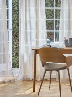 Gardin BIRKHOLM 1x140x245 blomster beige