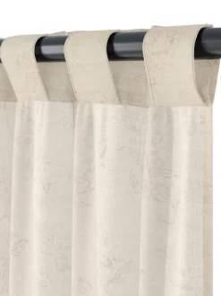 Gardin BIRKHOLM 1x140x245 blomster beige