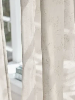 Gardin BIRKHOLM 1x140x245 blomster beige