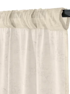 Gardin BIRKHOLM 1x140x245 blomster beige