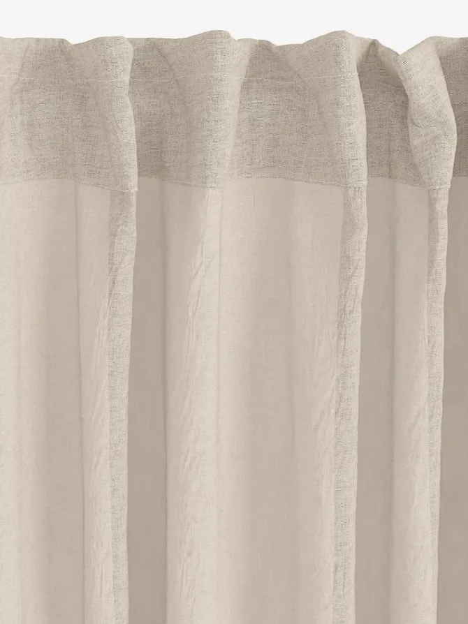 Gardin BOLMEN 1x140x300 rynkeeffekt varm grå