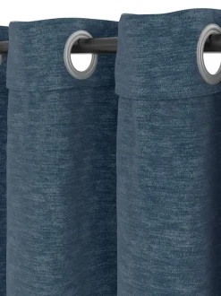 Gardin NESVATN 1x140x300 chenille blå