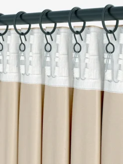 Gardinring Ø19mm 10 stk/pk sort