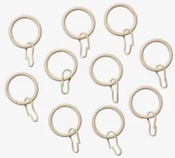 Gardinring NATURE Ø19mm 10 stk/pk beige
