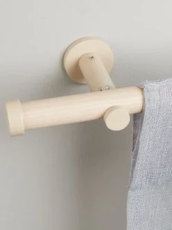 Gardinstang NATURE 160-300cm træ-look