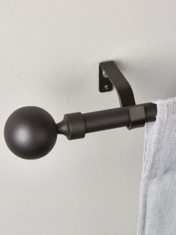 Gardinstang STOCKHOLM 19mm 160-300cm sort