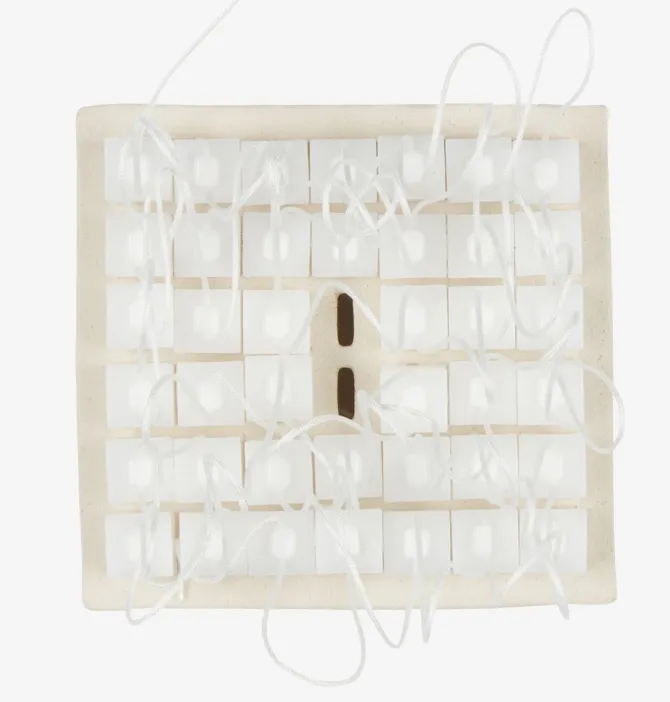 Glidere m/snor FIXI 40 stk/pk hvid