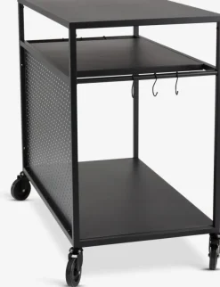 Grillbord INDSLEV B50xL90 sort