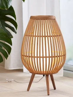 Gulvlampe DANI H54cm brun