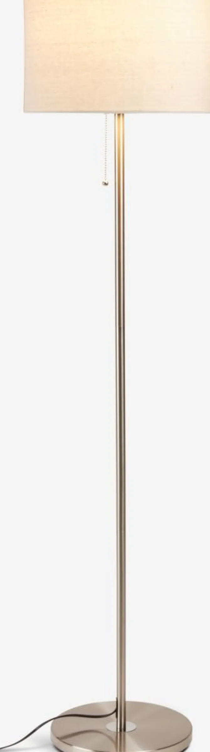 Gulvlampe KRISTOF H145cm børstet stål