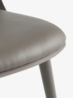 HARESKOV Ø129 bord eg + 4 ULDAL stole brun