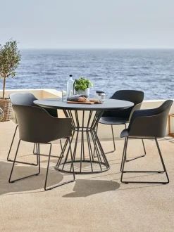 Havebord FAGERNES Ø110 grå