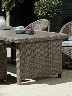 Havebord GAMMELBY B100xL225 grå