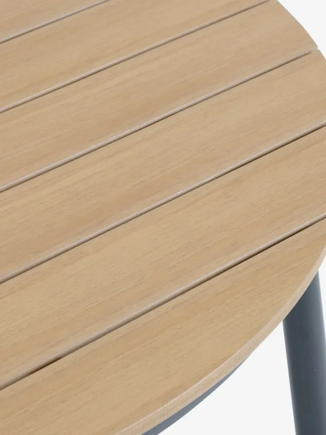 Havebord TAGEHOLM Ø118xL118/168 natur