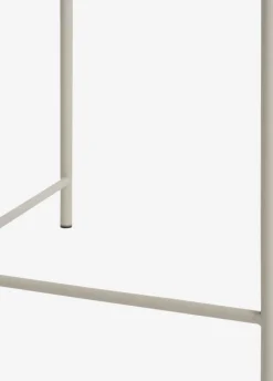 Hjørnebord RANDERUP Ø47 lys sand