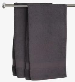 Håndklæde KARLSTAD 50x100 mørkegrå KRONBORG
