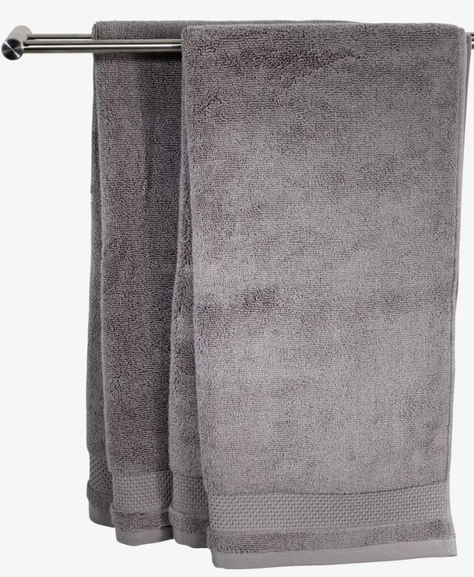 Håndklæde NORA 50x100 grå KRONBORG
