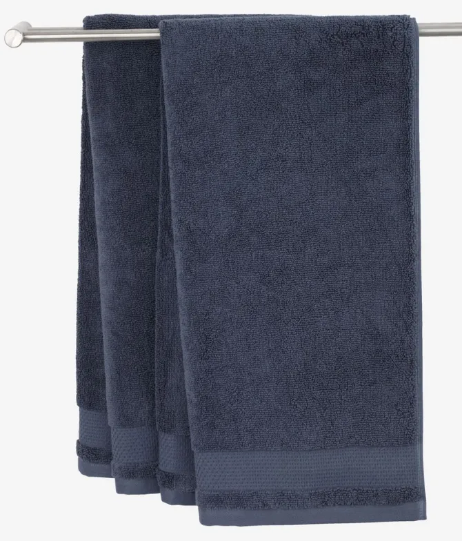 Håndklæde NORA 50x100 mørkeblå KRONBORG