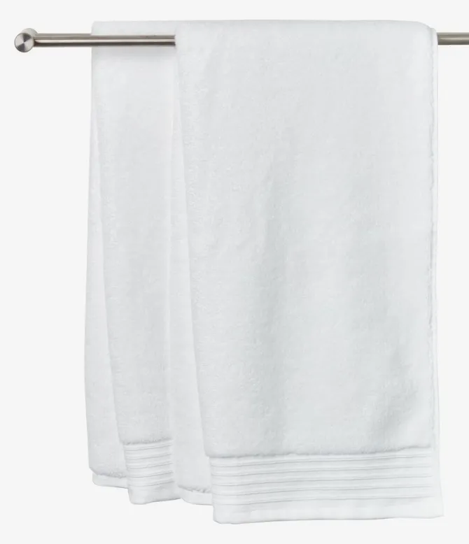 Håndklæde SORUNDA 50x100 hvid KRONBORG