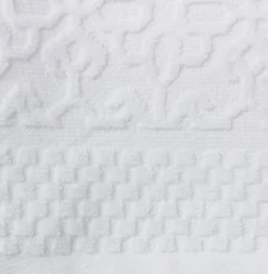 Håndklæde STIDSVIG 50x100 hvid KRONBORG